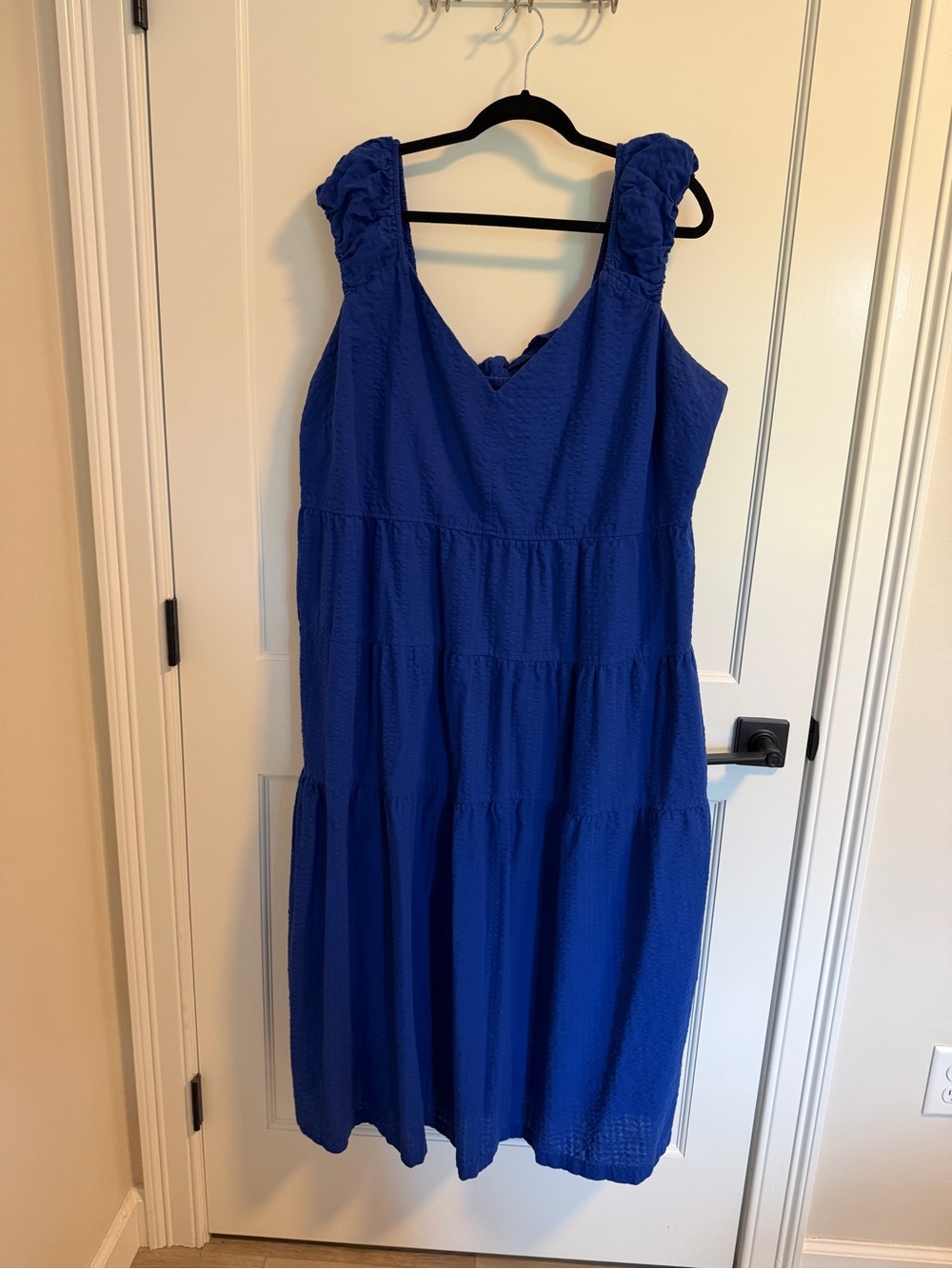 Old Navy Royal Blue Tiered Maxi Dress - 3X